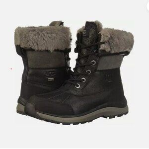UGG Women's Adirondack Boot III Waterproof Black SIZE-US 6